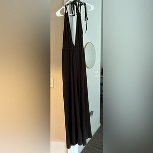 jumpsuit brown